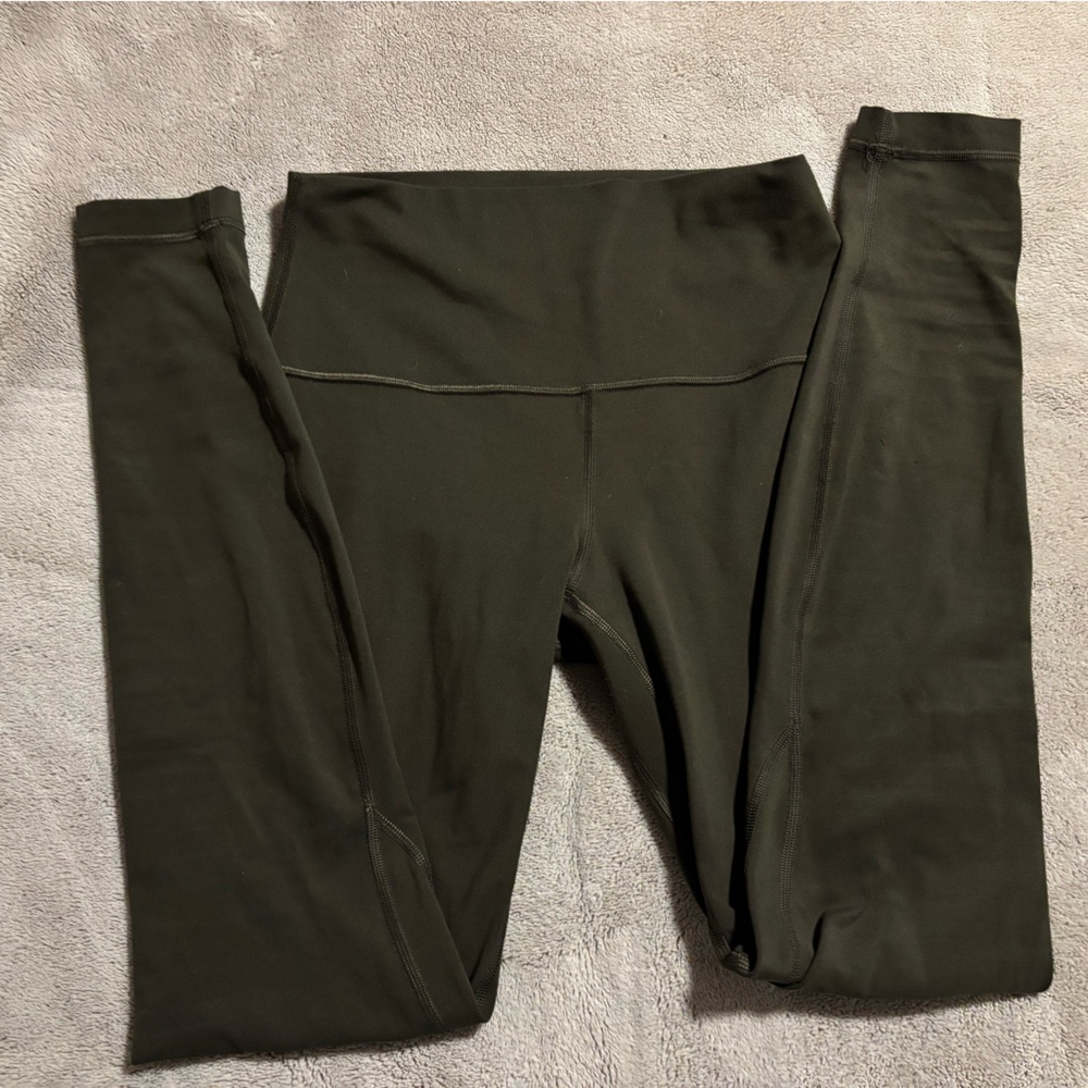 lululemon athletica Olive Green Leggings